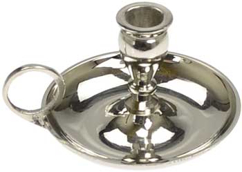 CH81N Nickel Mini Candle Holder