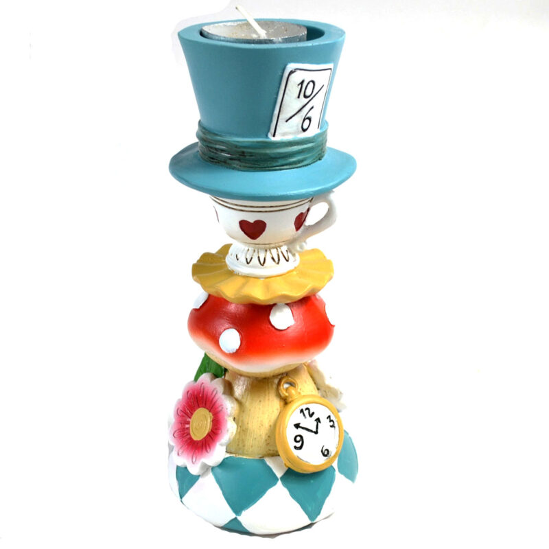CHT3526.jpg 6.75 Inch Alice Tea Party Tealight Holder — Witchy Accessories