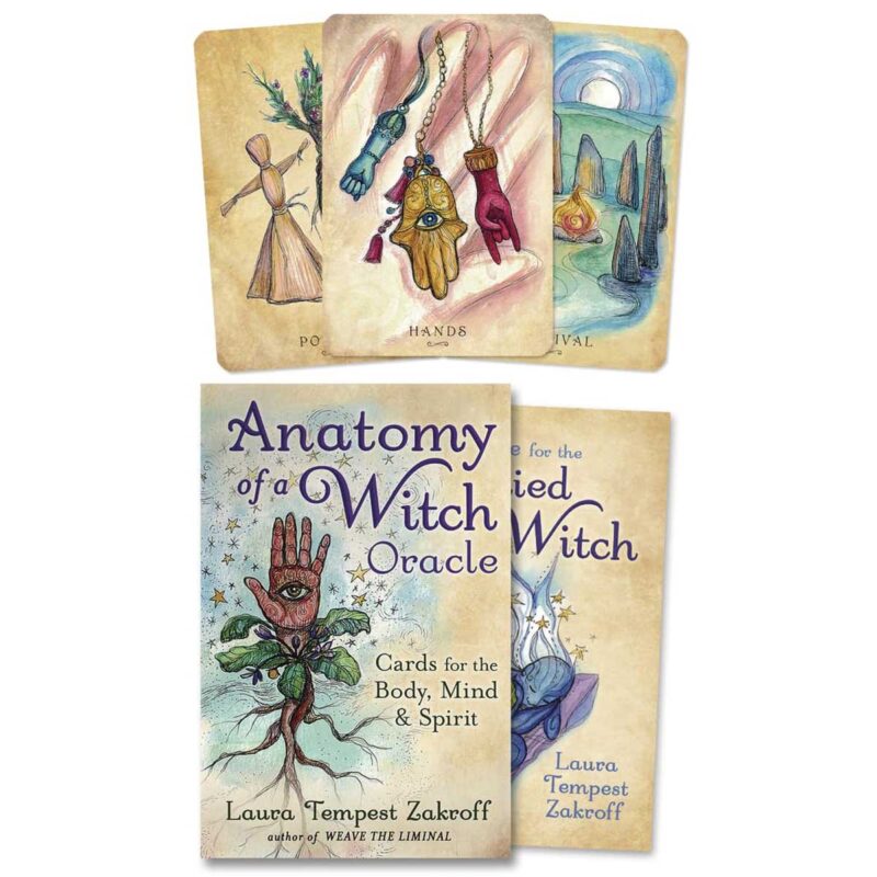 DANAWIT.jpg Anatomy of a Witch Oracle by Laura Tempest Zakroff — Tarot & Divination Supplies