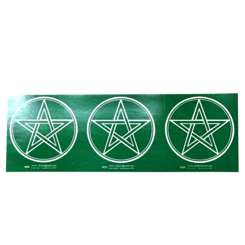 EBPEN3.jpg Three Pentagrams Bumper Sticker