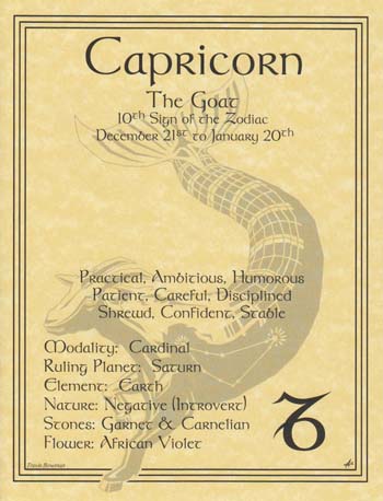 EPCAP.jpg Capricorn zodiac poster