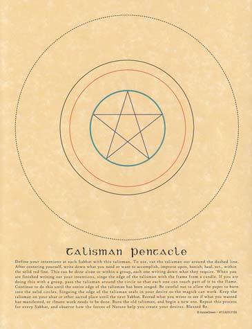 EPTALP.jpg Talisman Pentacle poster