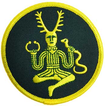 ESCER.jpg Cernunnos sew-on patch 3"