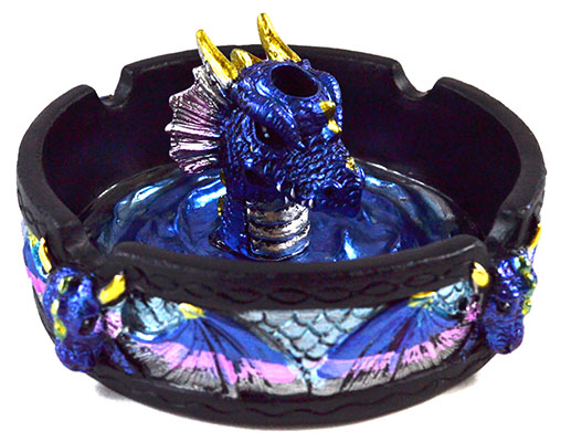 4 Inch Dragon Ashtray W/ Snuffer — Witchy Gift Set & Starter Kit