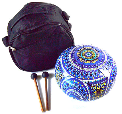 FD160.jpg 8" Happy Drum Fatima Hand/Evil Eye