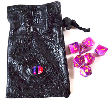 FG3433.jpg Multi Colored Eye Bag gaming dice