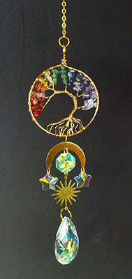 FSCWH02.jpg 15" 7 Chakra Tree of Life sun catcher