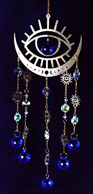20" Evil Eye sun catcher