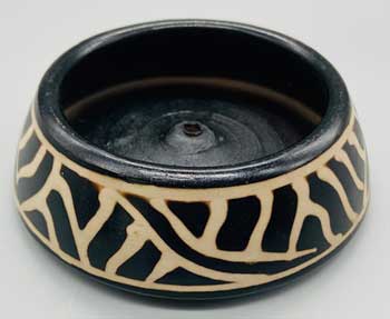 IBPC81A.jpg 4 1/2" peruvian burner for stick & cone
