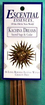 ISKACM 16/pk Kachina Dreams Escential Essences Incense Sticks