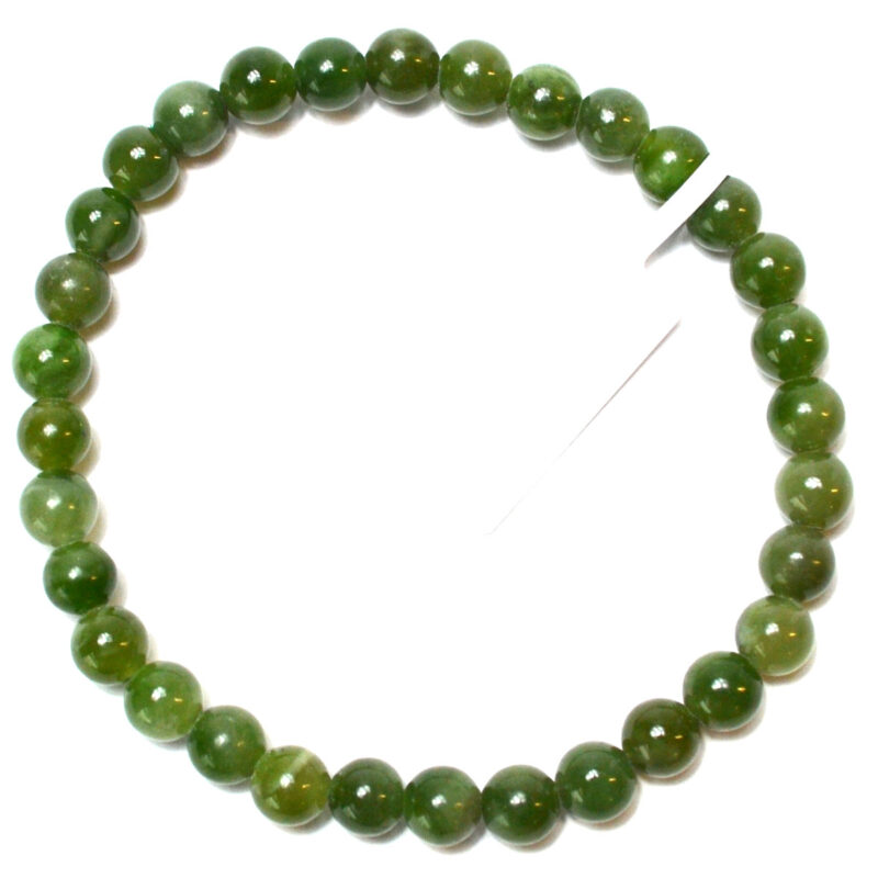6mm Nephrite Jade Bracelet