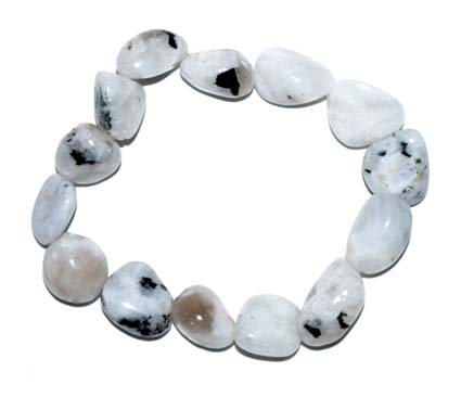 JBGRMS Rainbow Moonstone Gemstone Bracelet