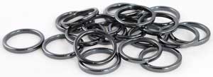 JRH20A.jpg (set of 100) 3mm Hematite rings