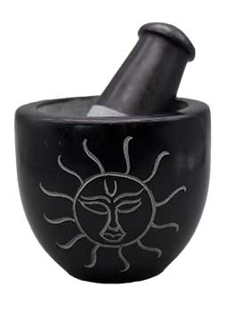 LMS56.jpg 3" Sun Soapstone mortar & pestle set