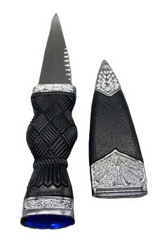 RA545BL.jpg 7 1/4" Blue Scottish Dirk