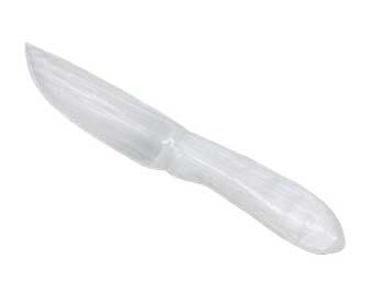 RASEL777.jpg 7 1/2" Selenite athame