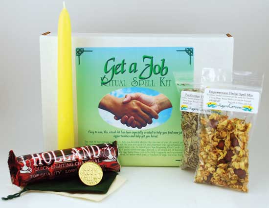 RBKJOB.jpg Get a Job Boxed Ritual Kit — Witchy Gift Set & Starter Kit