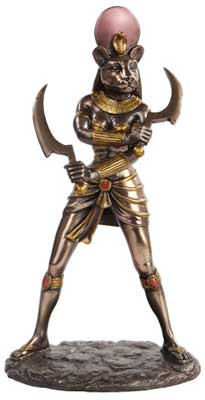 SS978.jpg Sekhmet statue 11 1/2"
